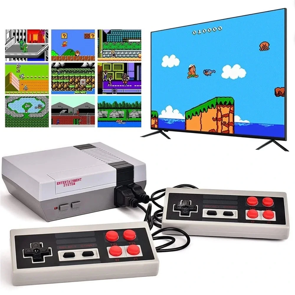 Classic Retro Gaming Console with Controllers with 620 games